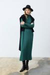 Merserize Tesettür Elbise Zümrüt